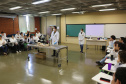 Peritos ministram curso sobre antropologia forense na Universidade da Integração Latino-Americana (UNILA)