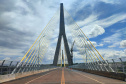 Ponte - Solda da via de rolamento da Plataforma de Inspeção e Manutenção da Ponte