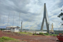 Ponte - Solda da via de rolamento da Plataforma de Inspeção e Manutenção da Ponte
