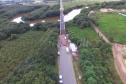 Ponte metálica entre a Lapa e Campo do Tenente está ficando com cara nova 