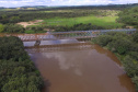 Ponte metálica entre a Lapa e Campo do Tenente está ficando com cara nova 