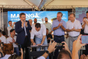  O governador Carlos Massa Ratinho Junior anunciou o início da usina fotovoltaica no aeroporto de Maringá.
