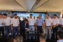  O governador Carlos Massa Ratinho Junior anunciou o início da usina fotovoltaica no aeroporto de Maringá.