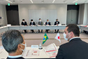 O governador Carlos Massa Ratinho Junior participou de uma série de agendas com empresários em Tóquio, no Japão, nesta quarta-feira (08).