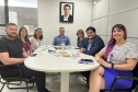  o Secretário da Família e Juventude do Governo do Distrito Federal (GDF), Rodrigo Delmasso, visitou a sede da Secretaria de Estado do Desenvolvimento Social e Família (Sedef), no Palácio das Araucárias
