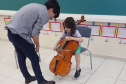Com apoio do BRDE, 106 crianças e adolescentes iniciam aulas de música em Araucária