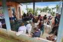 Portos do Paraná leva oficina de implantação de sistema alternativo de esgoto para ilha da baia de Paranaguá