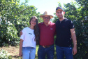 Visita técnica do Sistema Estadual de Agricultura a propriedades de café em Carlópolis