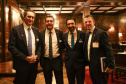 O governador Carlos Massa Ratinho Junior apresentou nesta terça-feira (9) um panorama econômico do Paraná, com liderança regional na geração de empregos e crescimento no agronegócio, na indústria e nas exportações, durante o Lide Brazil Investment Forum, evento que reúne empresários e autoridades nacionais e foi realizado em Nova York, nos Estados Unidos.
