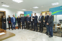Governador Carlos Massa Ratinho Junior em reunião com a cooperativa Agrária.