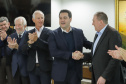 Governador Carlos Massa Ratinho Junior em reunião com a cooperativa Agrária.