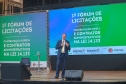 Evento Fórum de Licitações, Contratação Direta e Contratos Administrativos