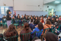 Seed-PR promove ação de conscientização sobre o racismo no Colégio Estadual Professor Lysímaco Ferreira da Costa