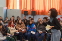 Seed-PR promove ação de conscientização sobre o racismo no Colégio Estadual Professor Lysímaco Ferreira da Costa