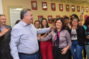 A ministra da Saúde, Nísia Trindade, visitou as instalações da Secretaria de Estado da Saúde (Sesa) nível central nesta terça-feira (25)
