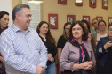 A ministra da Saúde, Nísia Trindade, visitou as instalações da Secretaria de Estado da Saúde (Sesa) nível central nesta terça-feira (25)