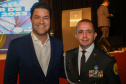 O governador em exercício Darci Piana participou nesta segunda (24) no Museu Oscar Niemeyer, em Curitiba, da formatura de 35 oficiais da Polícia Militar e do Corpo de Bombeiros no Curso Superior de Polícia