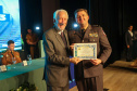 O governador em exercício Darci Piana participou nesta segunda (24) no Museu Oscar Niemeyer, em Curitiba, da formatura de 35 oficiais da Polícia Militar e do Corpo de Bombeiros no Curso Superior de Polícia