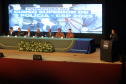 O governador em exercício Darci Piana participou nesta segunda (24) no Museu Oscar Niemeyer, em Curitiba, da formatura de 35 oficiais da Polícia Militar e do Corpo de Bombeiros no Curso Superior de Polícia