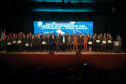 O governador em exercício Darci Piana participou nesta segunda (24) no Museu Oscar Niemeyer, em Curitiba, da formatura de 35 oficiais da Polícia Militar e do Corpo de Bombeiros no Curso Superior de Polícia