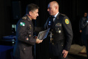 O governador em exercício Darci Piana participou nesta segunda (24) no Museu Oscar Niemeyer, em Curitiba, da formatura de 35 oficiais da Polícia Militar e do Corpo de Bombeiros no Curso Superior de Polícia