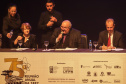 Curitiba, 23 de julho de 2023 - Abertura da 75ª Reunião Anual da SBPC - Sociedade Brasileira para o Progresso da Ciência, que aconteceu no Teatro Guaira, e contou com a presença da ministra de  Ciência, Tecnologia e Inovação, Luciana Santos.