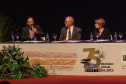 Curitiba, 23 de julho de 2023 - Abertura da 75ª Reunião Anual da SBPC - Sociedade Brasileira para o Progresso da Ciência, que aconteceu no Teatro Guaira, e contou com a presença da ministra de  Ciência, Tecnologia e Inovação, Luciana Santos.