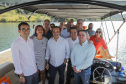 Ribeirão Claro, 26 de julho de 2023 - Com a presença dos secretários de Turismo do Paraná, Márcio Nunes, e de São Paulo, Roberto Lucena, aconteceu no Resort Tayayá, a assinatura do Protocolo de Intenções para o fomento integrado do turismo na região denominada Angra Doce.