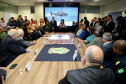 Vice Governador Darci Piana participa  de encontro com os parceiros envolvidos na retomada do Serviço Aeromédico da PRF no Paraná - Foto: Ari Dias/AEN