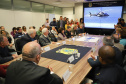 Vice Governador Darci Piana participa  de encontro com os parceiros envolvidos na retomada do Serviço Aeromédico da PRF no Paraná - Foto: Ari Dias/AEN
