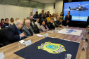 Vice Governador Darci Piana participa  de encontro com os parceiros envolvidos na retomada do Serviço Aeromédico da PRF no Paraná - Foto: Ari Dias/AEN