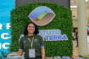  A engenheira Florestal Vitória Fonseca, de 25 anos, trocou o Amapá por uma experiência profissional no Instituto Água e Terra (IAT).
