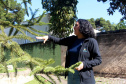  A engenheira Florestal Vitória Fonseca, de 25 anos, trocou o Amapá por uma experiência profissional no Instituto Água e Terra (IAT).