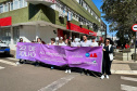 GUARAPUAVA - 22 - 07- 2023 - programação da Campanha Paraná Unido no Combate ao Feminicídio