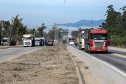 Porto une esforços para deixar o acesso dos caminhões mais limpo e seguro
