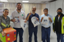Portos do Paraná conscientiza sobre teste com etilômetro e separação de resíduos