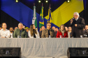 Guaratuba, 28 de agosto de 2023 - A primeira dama, Luciana Saito Massa, participou da abertura do Jogos da Integração da Idoso.