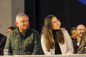Guaratuba, 28 de agosto de 2023 - A primeira dama, Luciana Saito Massa, participou da abertura do Jogos da Integração da Idoso.