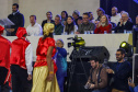 Guaratuba, 28 de agosto de 2023 - A primeira dama, Luciana Saito Massa, participou da abertura do Jogos da Integração da Idoso.