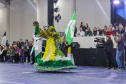 Guaratuba, 28 de agosto de 2023 - A primeira dama, Luciana Saito Massa, participou da abertura do Jogos da Integração da Idoso.