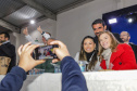 Guaratuba, 28 de agosto de 2023 - A primeira dama, Luciana Saito Massa, participou da abertura do Jogos da Integração da Idoso.