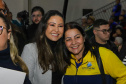 Guaratuba, 28 de agosto de 2023 - A primeira dama, Luciana Saito Massa, participou da abertura do Jogos da Integração da Idoso.