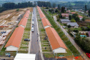 Lapa, 10 de agosto de 2023 - O governo do Paraná realiza na Lapa a entrega de 118 moradias populares, sendo 94 por meio do programa Casa Fácil.
