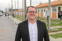 Lapa, 10 de agosto de 2023 - O governo do Paraná realiza na Lapa a entrega de 118 moradias populares, sendo 94 por meio do programa Casa Fácil.