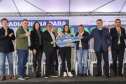 Lapa, 10 de agosto de 2023 - O governo do Paraná realiza na Lapa a entrega de 118 moradias populares, sendo 94 por meio do programa Casa Fácil.