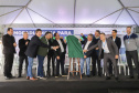 Lapa, 10 de agosto de 2023 - O governo do Paraná realiza na Lapa a entrega de 118 moradias populares, sendo 94 por meio do programa Casa Fácil.