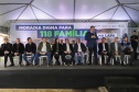 Lapa, 10 de agosto de 2023 - O governo do Paraná realiza na Lapa a entrega de 118 moradias populares, sendo 94 por meio do programa Casa Fácil.