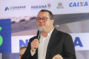 Lapa, 10 de agosto de 2023 - O governo do Paraná realiza na Lapa a entrega de 118 moradias populares, sendo 94 por meio do programa Casa Fácil.
