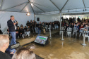 Lapa, 10 de agosto de 2023 - O governo do Paraná realiza na Lapa a entrega de 118 moradias populares, sendo 94 por meio do programa Casa Fácil.