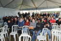 Lapa, 10 de agosto de 2023 - O governo do Paraná realiza na Lapa a entrega de 118 moradias populares, sendo 94 por meio do programa Casa Fácil.